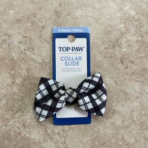 Top Paw Collar Slide - Bow Tie